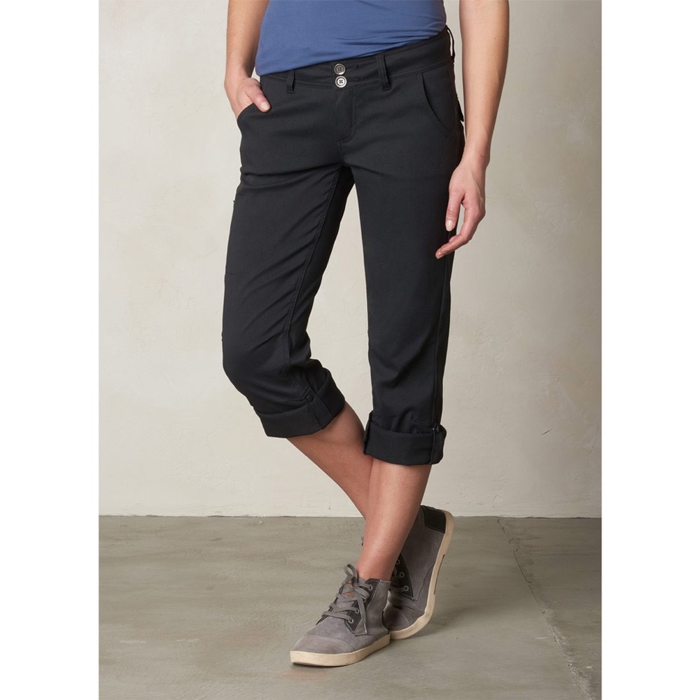 Prana Black Stretch Bootcut Pants - Picture 2 of 6